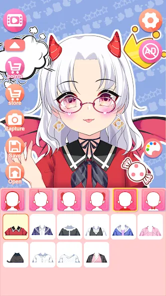 Viya Avatar Maker:emoji (Вия Аватар Мейкер)  [МОД Много монет] Screenshot 1