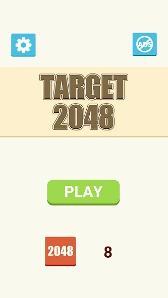 Target 2048 (Таргет 2048)  [МОД Бесконечные деньги] Screenshot 1