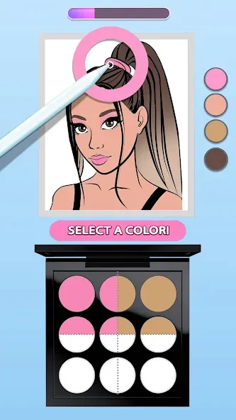 Makeup Kit - Color Mixing  [МОД Mega Pack] Screenshot 2