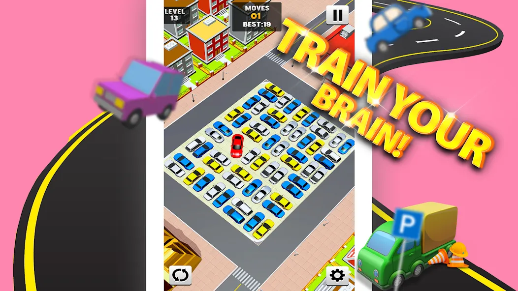 Park Master: Car Parking Jam (Парк Мастер)  [МОД Много денег] Screenshot 4