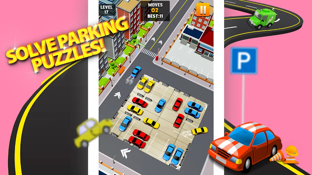 Park Master: Car Parking Jam (Парк Мастер)  [МОД Много денег] Screenshot 5