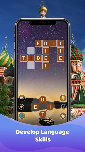 Word Game : Crossword (Кроссворд)  [МОД Меню] Screenshot 2