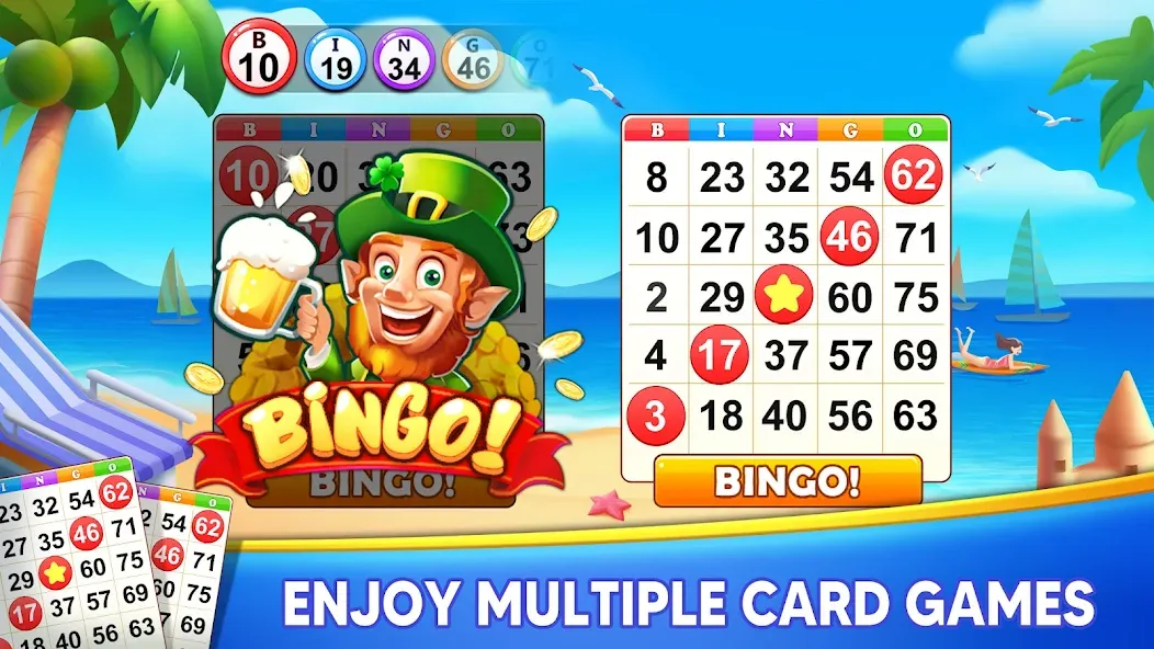 Bingo Holiday: Live Bingo Game  [МОД Много денег] Screenshot 2