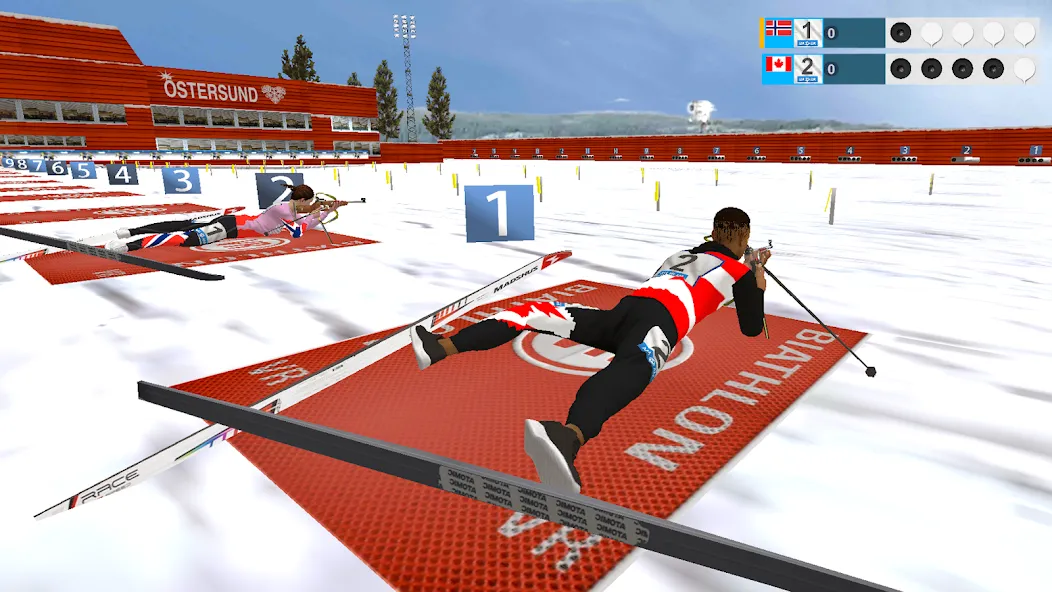 Biathlon VR (Биатлон )  [МОД Много монет] Screenshot 2