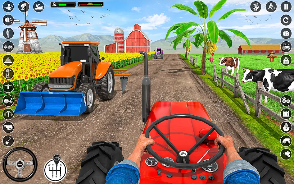 Tractor Farming: Tractor Games (Тракторное хозяйство)  [МОД Mega Pack] Screenshot 1