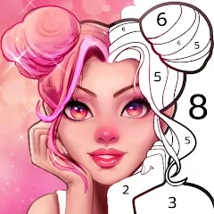 Скачать взломанную Coloring Game: Paint by Number  [МОД Все открыто] - полная версия apk на Андроид