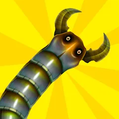 Взломанная Worm.io - Gusanos Battle  [МОД Бесконечные деньги] - стабильная версия apk на Андроид