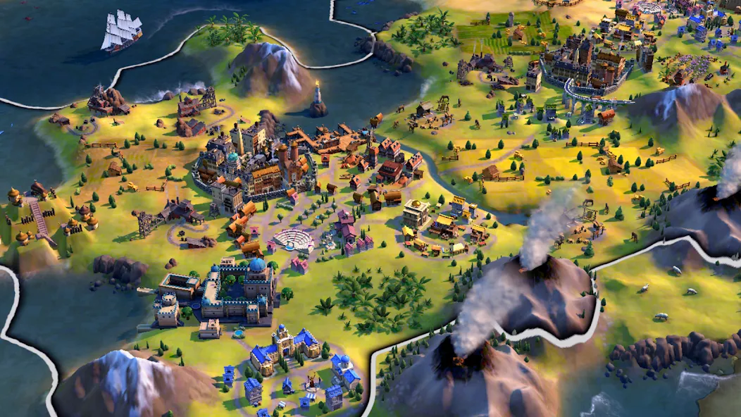 Civilization VI - Build A City (Цивилизация )  [МОД Меню] Screenshot 2