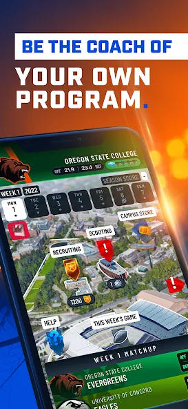 The Program: College Football (Зе Програм)  [МОД Menu] Screenshot 1