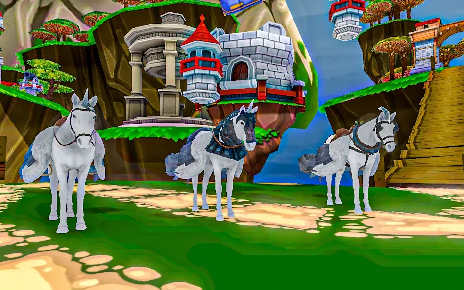 The Flying Horse: Unicorn (Зе Флайинг Хорс)  [МОД Много монет] Screenshot 4