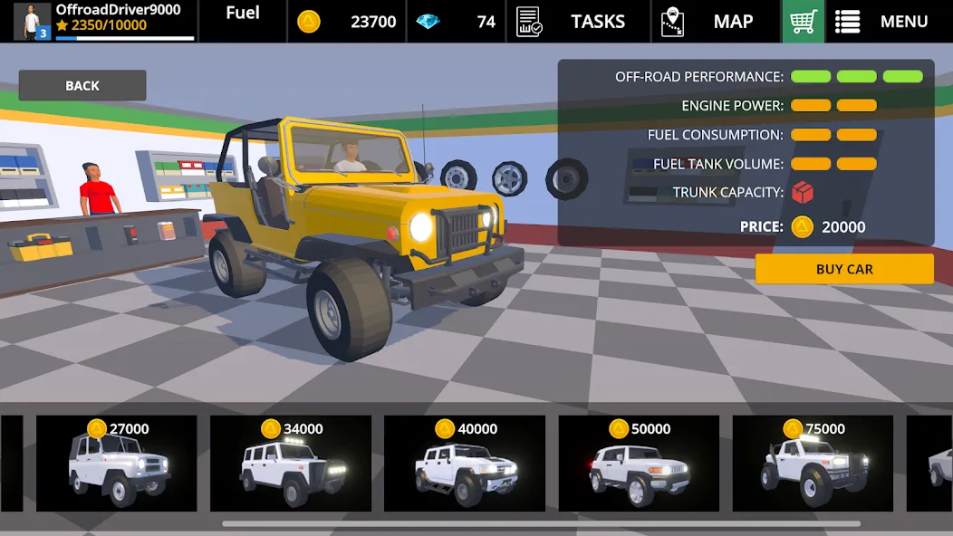 Driving Zone: Offroad Lite (Драйвинг зоне)  [МОД Много монет] Screenshot 5