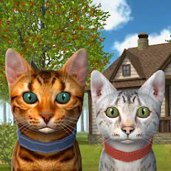 Взлом Cat Simulator : Kitties Family  [МОД Много монет] - последняя версия apk на Андроид