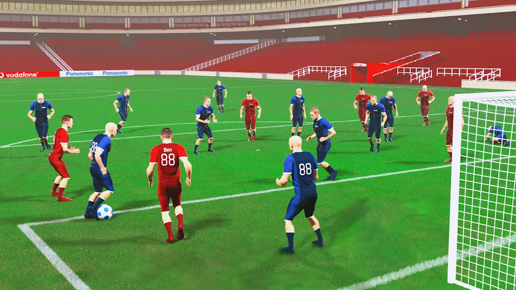 Soccer Star Football Games  [МОД Бесконечные деньги] Screenshot 3