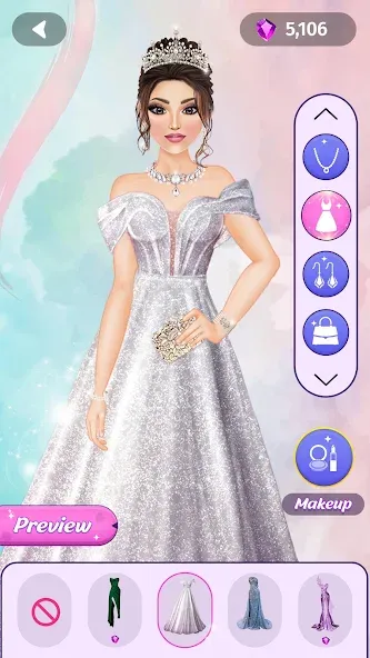 Dress Up Fashion: Makeup Games  [МОД Меню] Screenshot 2