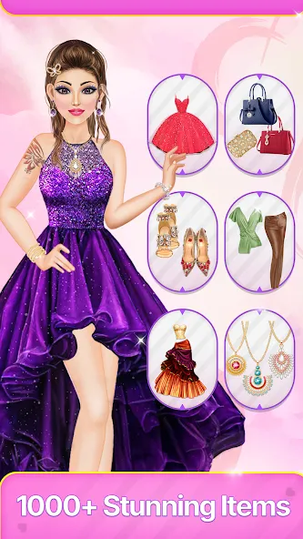 Dress Up Fashion: Makeup Games  [МОД Меню] Screenshot 4