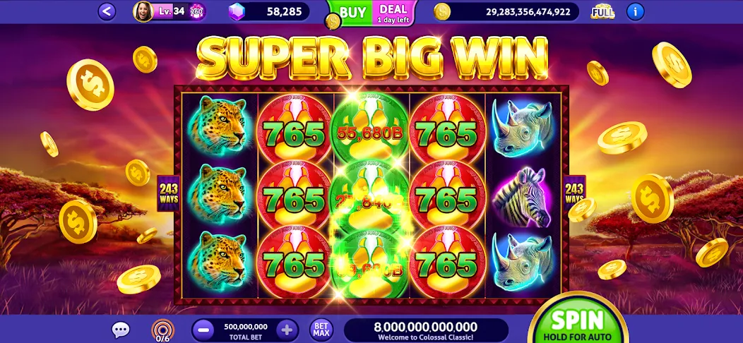 Club Vegas Slots Casino Games (Клуб Вегас)  [МОД Бесконечные деньги] Screenshot 2