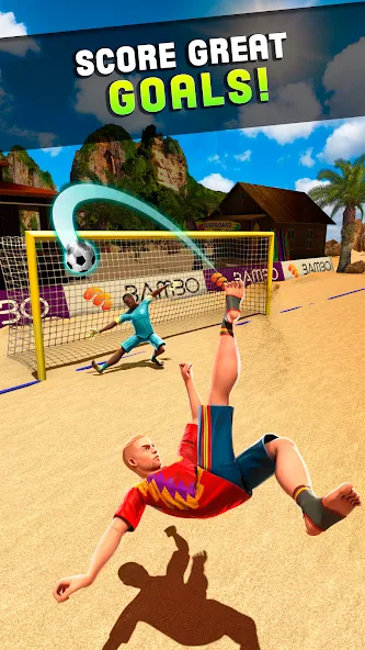 Shoot Goal - Beach Soccer Game (Шут)  [МОД Unlocked] Screenshot 3