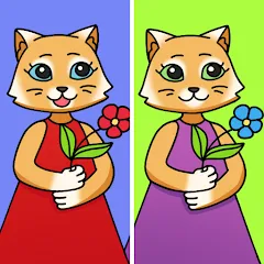 Скачать взлом Find Differences: Cute Cats  [МОД Menu] - стабильная версия apk на Андроид