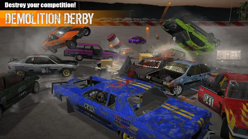 Demolition Derby 3 (Демолиция Дерби 3)  [МОД Unlocked] Screenshot 2