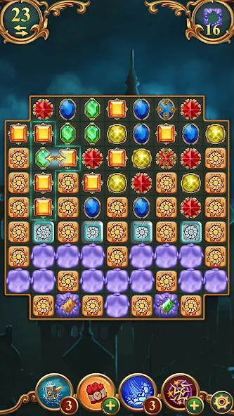 Clockmaker: Jewel Match 3 Game  [МОД Все открыто] Screenshot 5