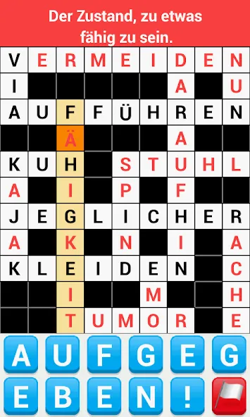 Kreuzworträtsel Deutsch  [МОД Menu] Screenshot 2