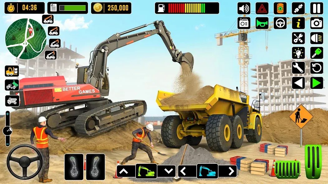 City Road Construction Games (Сити Роад Конструкшн Геймс)  [МОД Unlocked] Screenshot 5