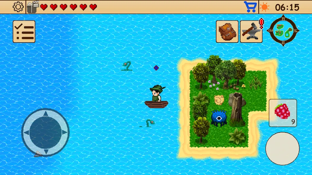 Survival RPG 1: Island Escape (Сурвивал РПГ 1)  [МОД Unlimited Money] Screenshot 1