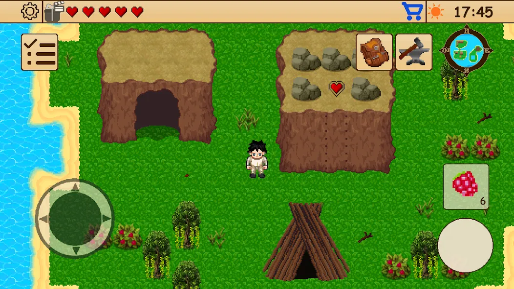 Survival RPG 1: Island Escape (Сурвивал РПГ 1)  [МОД Unlimited Money] Screenshot 3