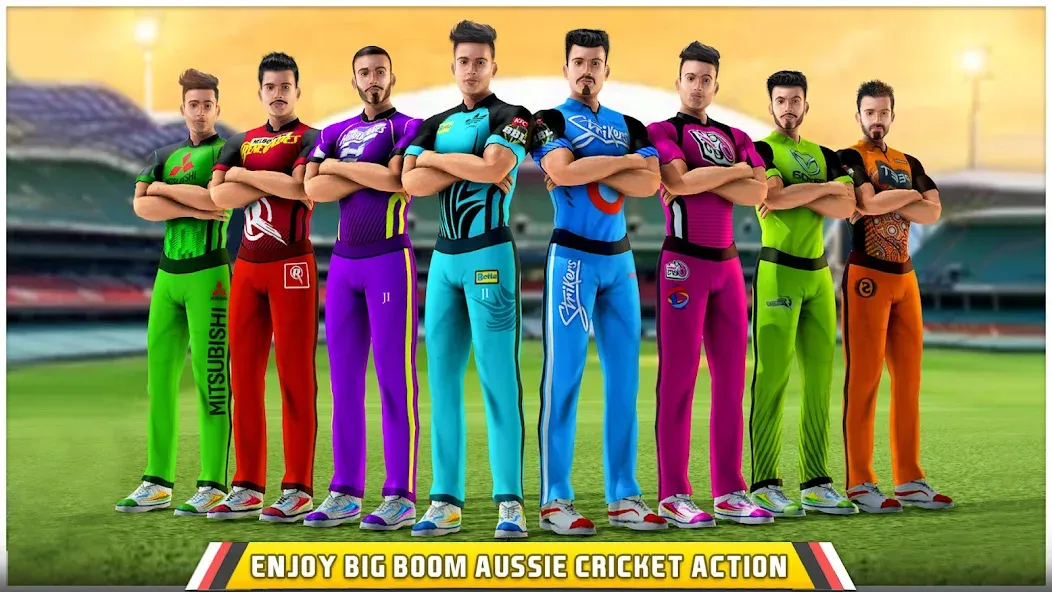 Aussie T20 Cricket Game 2023  [МОД Unlocked] Screenshot 1