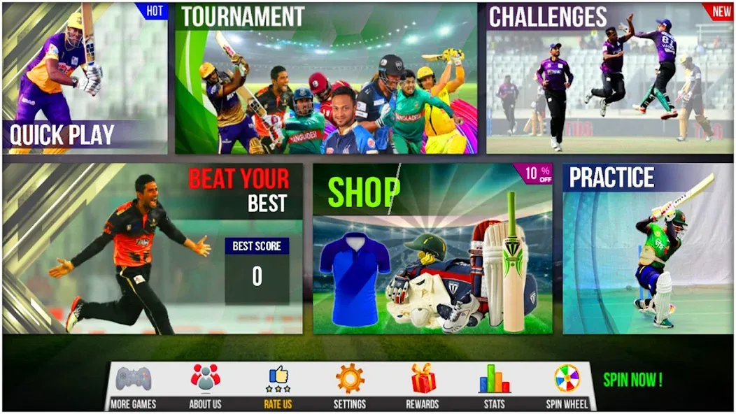 Bangladesh Cricket T20 Game (Бангладеш Крикет Лиг)  [МОД Unlimited Money] Screenshot 4