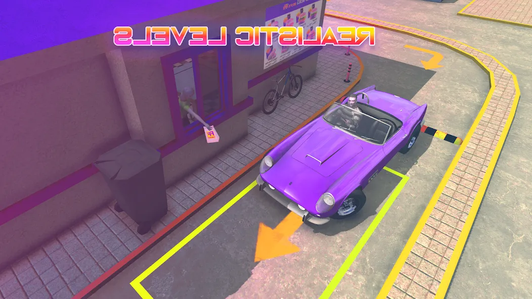 Super car parking - Car games  [МОД Unlocked] Screenshot 5