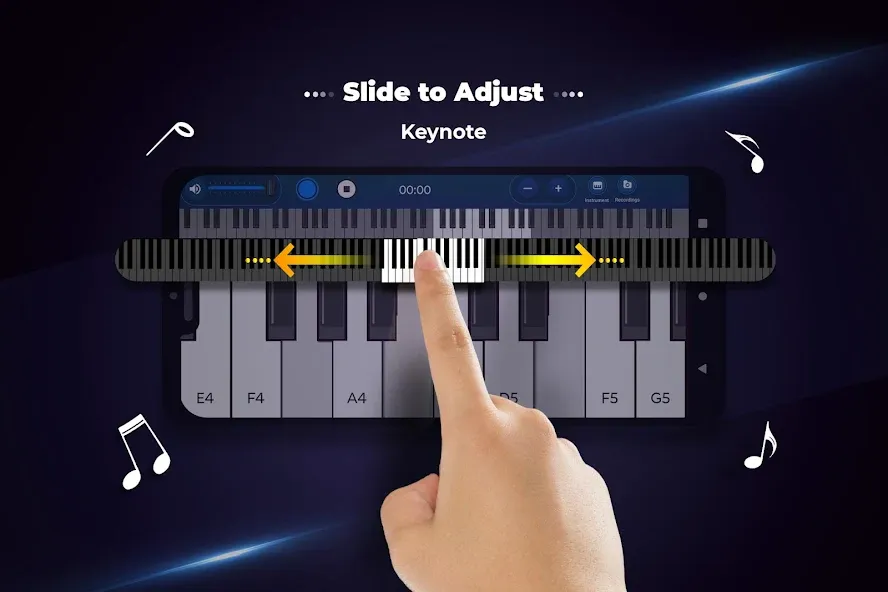 Real Piano Keyboard  [МОД Unlimited Money] Screenshot 3