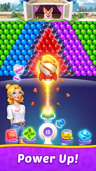 Bubble Shooter Home  [МОД Unlimited Money] Screenshot 2