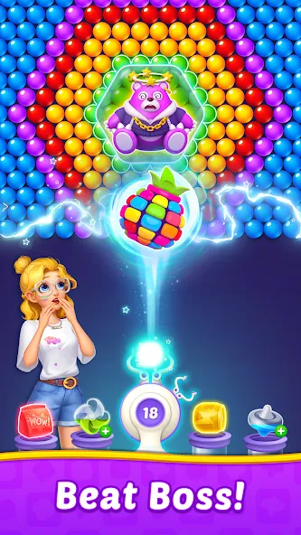 Bubble Shooter Home  [МОД Unlimited Money] Screenshot 3