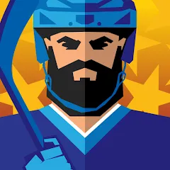 Взломанная Superstar Hockey (уперстар Хоккей)  [МОД Много монет] - последняя версия apk на Андроид