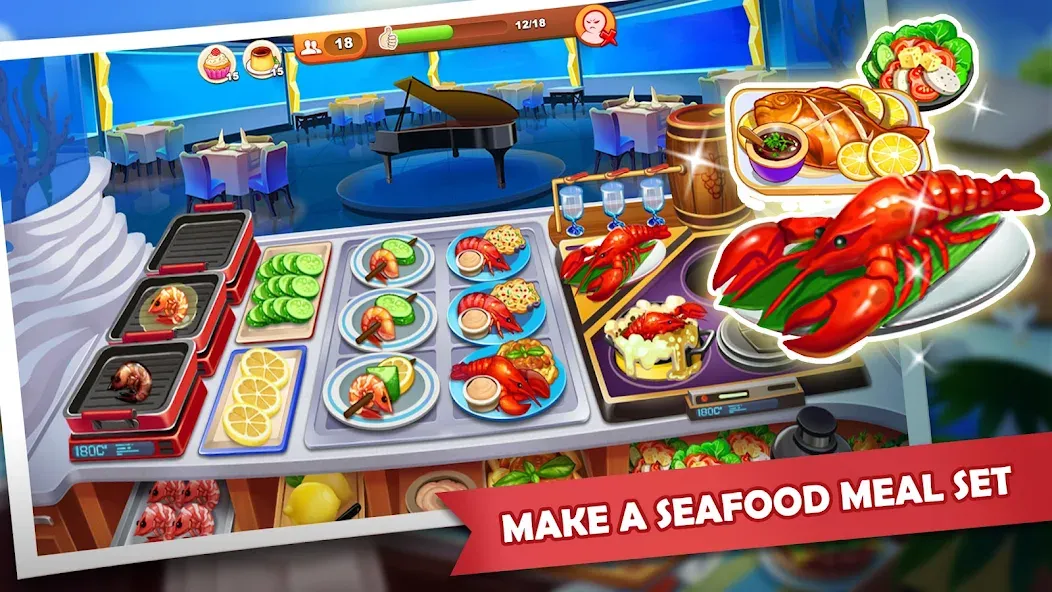 Cooking Madness: A Chef's Game  [МОД Бесконечные деньги] Screenshot 3