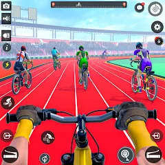 Взлом BMX Cycle Race 3d Cycle Games (гонка на велосипедах 3D игры на велосипеде)  [МОД Menu] - стабильная версия apk на Андроид