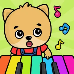 Скачать взломанную Baby Piano: Kids Music Games  [МОД Много монет] - полная версия apk на Андроид