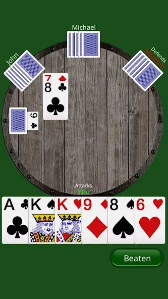 Durak Online Cards Game  [МОД Mega Pack] Screenshot 3