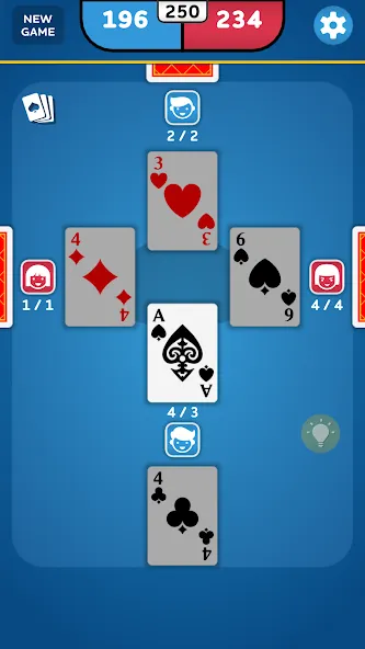 Spades - Card Game (Спейдс)  [МОД Mega Pack] Screenshot 3