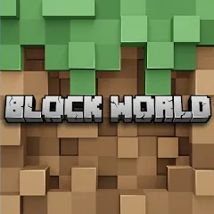 Скачать взломанную Block World 3D: Craft & Build  [МОД Все открыто] - полная версия apk на Андроид