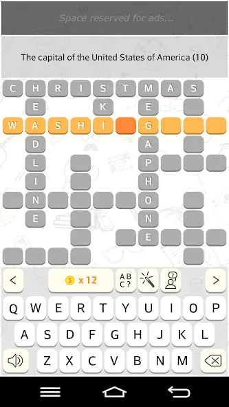 CrossWords 10 (Кроссворды 10)  [МОД Много денег] Screenshot 2