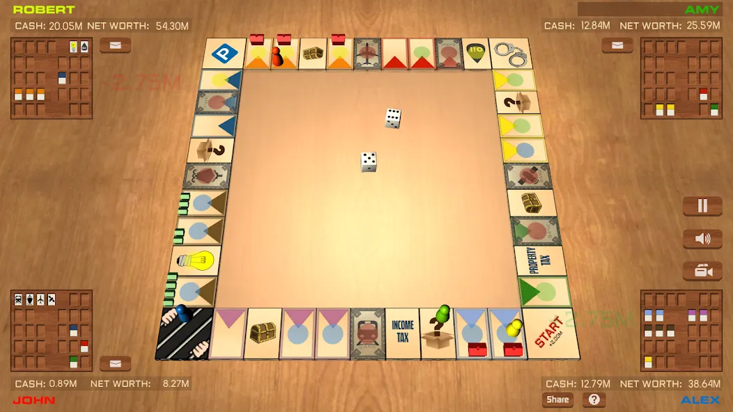 Businessman ONLINE board game (Бизнесмен онлайн настольная игра)  [МОД Много монет] Screenshot 3