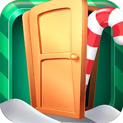 Скачать взлом Open 100 Doors - Christmas!  [МОД Unlimited Money] - последняя версия apk на Андроид