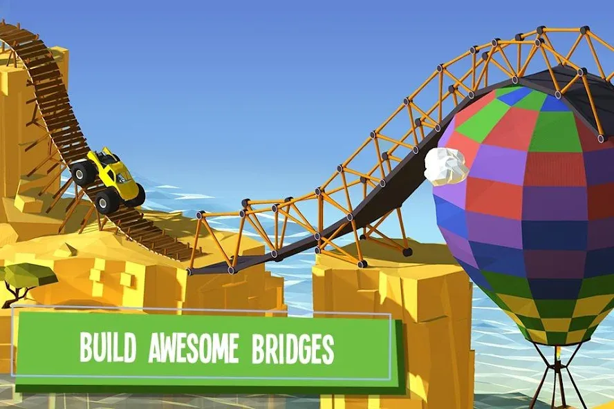 Build a Bridge!  [МОД Menu] Screenshot 2