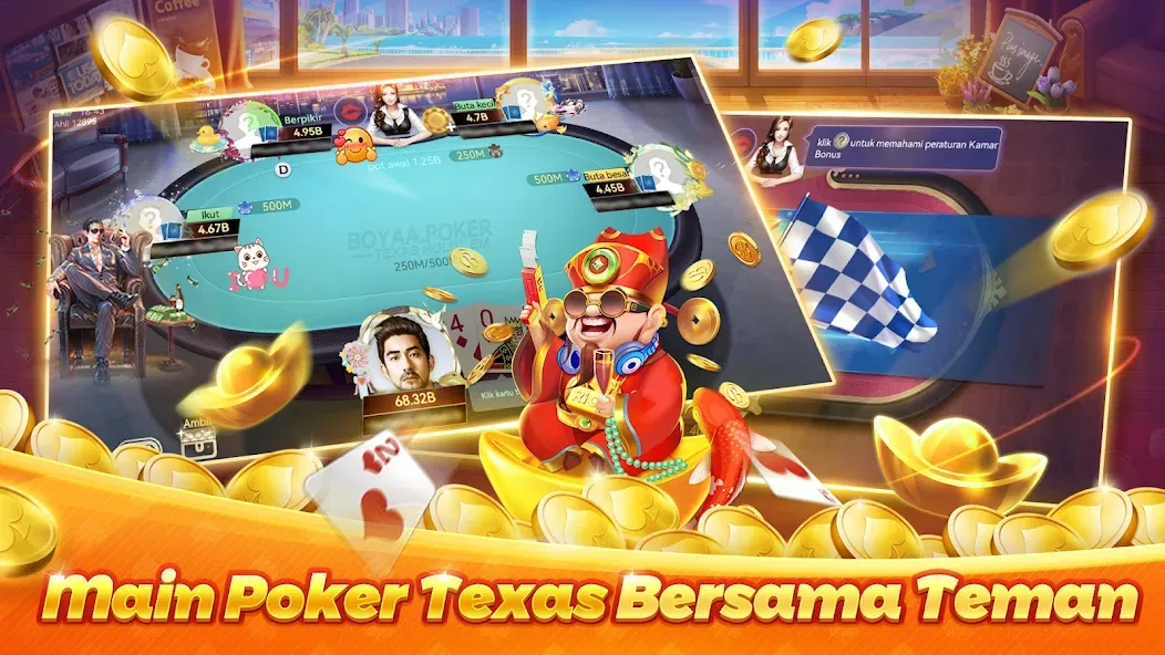 Poker Texas Boyaa (Покер Техас Бояа)  [МОД Mega Pack] Screenshot 2