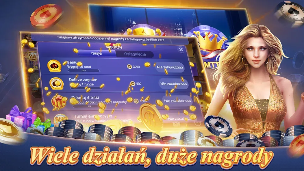 Texas Poker Polski  (Boyaa) (Техасский Покер Польский)  [МОД Бесконечные деньги] Screenshot 4