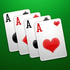 Скачать взломанную Solitaire: Classic Card Games (Солитер)  [МОД Много монет] - последняя версия apk на Андроид