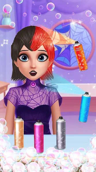 Hair Salon: Beauty Salon Game (Хэр Салон)  [МОД Бесконечные монеты] Screenshot 2