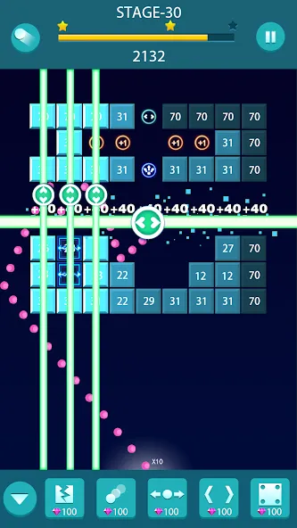 Bricks and Balls - Brick Game  [МОД Menu] Screenshot 3